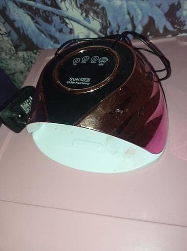 manitor avto: SUN QY-8 268W LED/UV dırnaq lampası - Güc: 268W - Rejimlər: 10s, 30s — 2