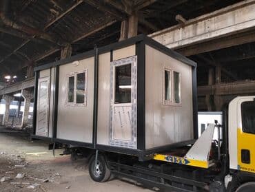 anbar üçün konteyner: Ofis Konteyner ✅ 5.00x3.00m Konteyner ✅ Uzunluq: 5.00m    ✅ En — 3