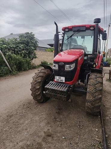 турбаза автомобиль: TTA DTZ 1024 təkərli traktor - Rəng: qırmızı - Güclü dizel mühərriki — 1