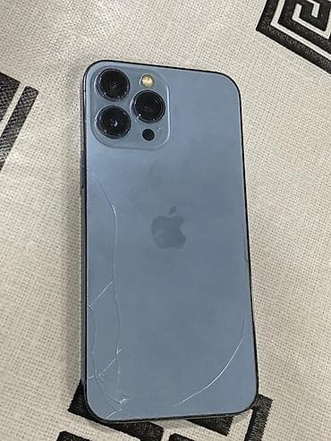 IPhone 13 Pro Max, 128 GB, Göy, Face ID