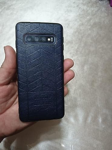 samsung pultu: Samsung Galaxy S10, 128 GB, rəng - Qara, Sənədlərlə — 7