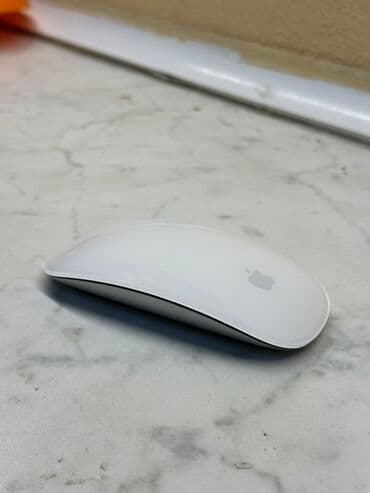 Apple Magic Mouse (Bluetooth touch siçan) - Rəng: Ağ üst panel