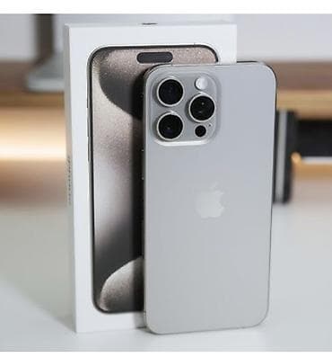 iphone 15 adapter: IPhone 15 Pro, Natural Titanium — 2