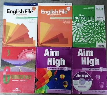 Kitablar və jurnallar: Учебники, пособия для поступающих,студентов, тесты, словари англ язык — 2