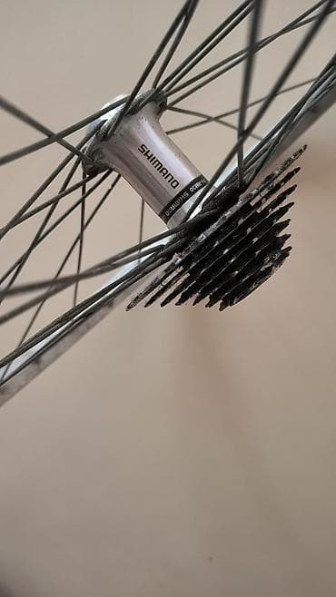 volta vs2: 26 ölçülü arxa təkər - Kasset tipli ötürücü: 7 pillə - Göbək: Shimano — 2