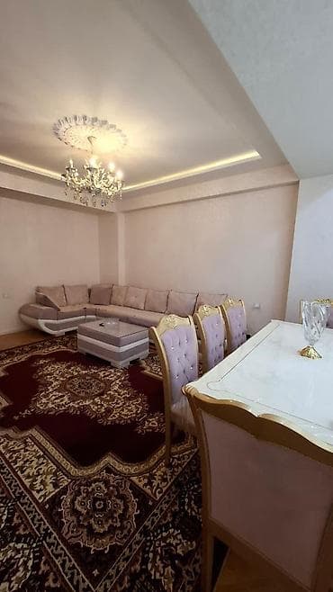 Yeni təmirli, yeni mebellərlə təchiz olunub - 3 otaq, 2 balkon ( hər