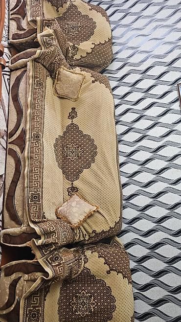 klassik mebeller: Klassik üslubda mebel dəsti – 3-cü divan + 2 ədəd kreslo - Rəng — 3