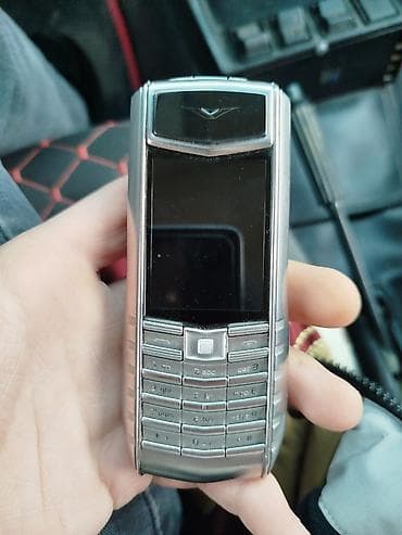 əl telefonu: Vertu rəng - Gümüşü, Düyməli — 6