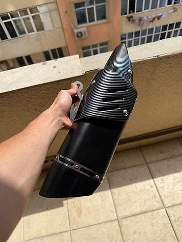 Motosiklet egzoz ucluğu (sport tip) - Material: qarışıq – mat qara lalafo.az -da Motosiklet egzoz ucluğu (sport tip) - Material: qarışıq – mat qara