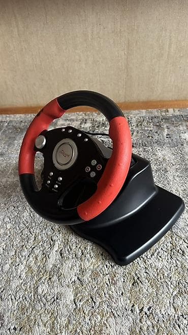 oyun sukanı satışı: Oyun sükan dəsti – rul, ayaq pedalları və əl əyləci/ötürmə modulu — 5