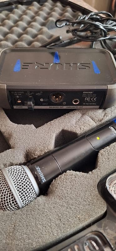 050 200 nomreler: Shure PGX4 Original Mikrofon Əla vəziyyətdə — 2