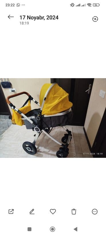 kolyaskalar: Çıxarıla bilən beşikli araba, Yeni, Ünvandan götürmə, Ödənişli çatdırılma — 4