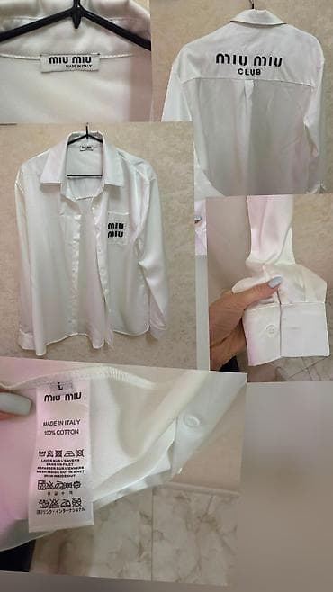 Miu Miu Club qadın köynəyi original.italyadan alinib geyinilmeyib — 1