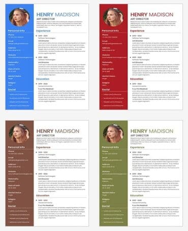 Другие услуги: Peşəkar dizaynlı CV hazırlanması xidməti - Gözü cəlb edən, müasir CV — 2