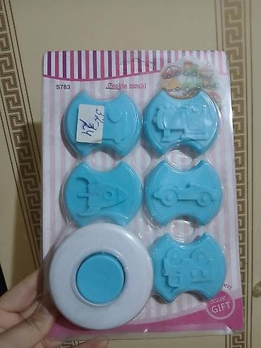 bronza fiqur: Şirniyyət qəlibləri, rəng - Ağ, Silikon, Fiqur — 4