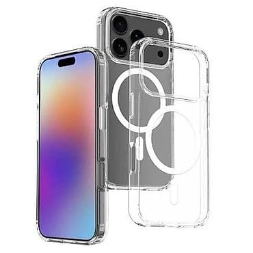 kombi mator: MagSafe uyğun şəffaf telefon qabı(butun nov telefon ucun var) - — 1