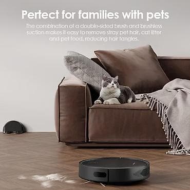 mops: Robot Tozsoran – ağıllı, aşağı profilli dizayn - Ev heyvanları olan — 2