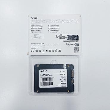 Ноутбуки: Внутренний Накопитель SSD Netac, 256 ГБ, 2.5", Новый — 5