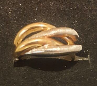 1qr qızılın qiyməti 2024: Üzük, Sarı qızıl, 585 Əyar, Qaşsız — 3