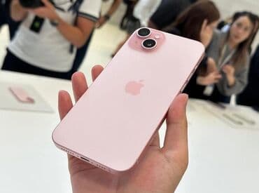 ıphone 15 plus: IPhone 15, 128 GB, Mavi, Zəmanət, Face ID — 1