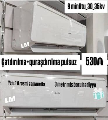 AUX Kondisionerləri💫 Endirimdən yararlanın .Elə İndi alın. Yeni