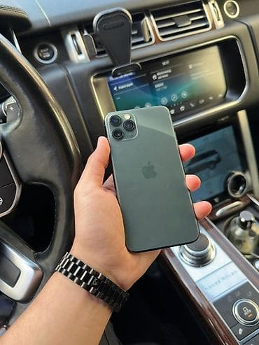 Mobil telefon və aksesuarlar: IPhone 11 Pro, 64 GB, Matte Midnight Green, Face ID — 2