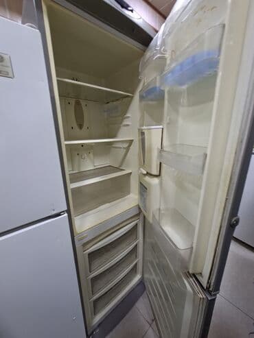 Mətbəx kombaynları və doğrayıcıları: İki qapılı soyuducu - Rəng: paslanmaz polad (inox) ön panel - Aşağıda — 2