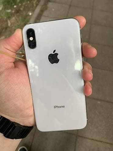 iphone xs max barter: IPhone Xs, 64 GB, Gümüşü, Face ID — 2
