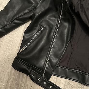 Kurtka, Dəri, Payız, PULL&BEAR, M — 7