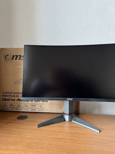 msi optix mag271r: Oyun monitoru satılır MSI Optix MAG24 series; 144Hz; 1ms; curved; AMD — 6