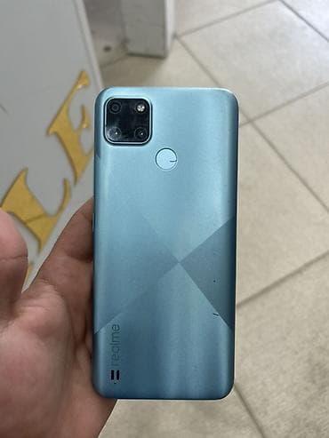 Realme C21, rəng - Mavi, Barmaq izi lalafo.az -da Realme C21, rəng - Mavi, Barmaq izi