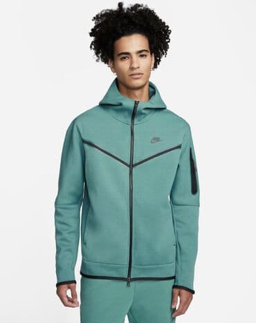 qaqa desti: Мужской спортивный костюм, Nike, M, цвет - Зеленый — 2