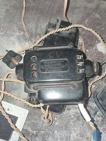 kreditle kombi: Sovet istehsalı elektrik transformatoru/adapter bloku - Model — 1