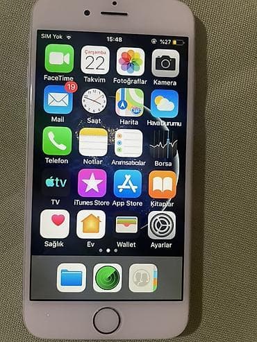 iphone 6 ucuz: IPhone 6, Gümüşü, Barmaq izi — 3