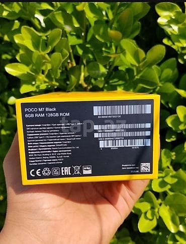 poco m4: Poco M7, 128 GB, rəng - Qara, Sənədlərlə — 3