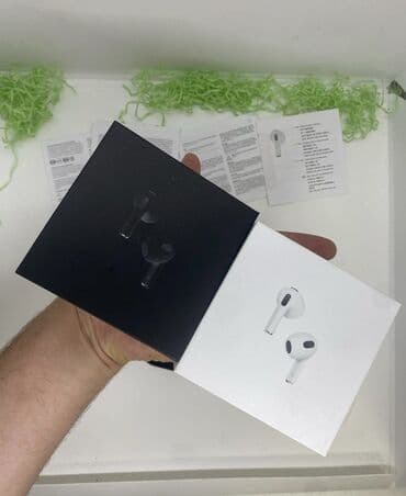 airpods 3 qiymeti: Yeni Simsiz (Bluetooth) Qulaqcıqlar, Apple — 1