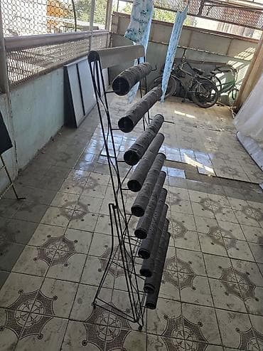 dəmir karkas: Metall tor panel və çoxsəviyyəli ayaqqabı rəfi dəsti - Tor panel — 7