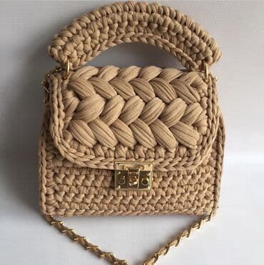 qaşlı canta: Çantalar toxumalar — 6