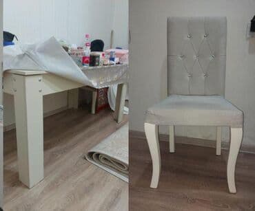 Taburetlər: Stol, 6 stul 200 AZN satılır Köç səbəbindən cox TƏCİLİ satılır 1-il — 3