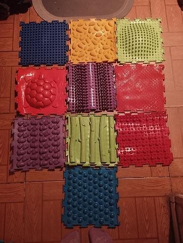 oyun masa: Продаю ортопедический коврик Ортодон б/у в хорошем состоянии 11 пазлов — 2