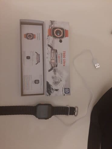 apple watch ultra super copy: Yeni, Smart saat, Sensor ekran, rəng - Qara — 2