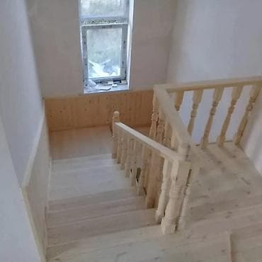 hamam dizayni: Taxta pilləkənlərin layihələndirilməsi və hazırlanması xidməti - — 10