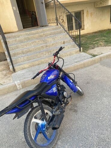 tufan s159: Tufan M50 moped/motosiklet - Rəng: mavi (gövdə və disklər mavi — 2