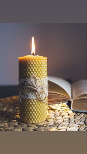 свечи из вощины свойства: Şam — 2