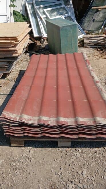 demir dam ortuyu: Metal dam örtükləri, rəng - Qırmızı, Zəmanətsiz, Kredit yoxdur — 1