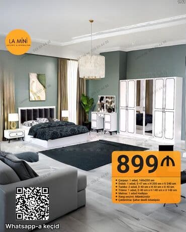 transformer yataq: İkinəfərlik çarpayı, Dolab — 1