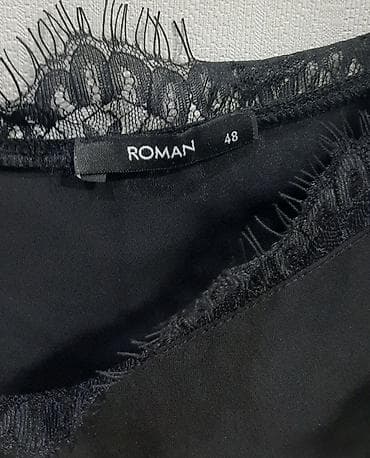 çin iphone: ROMAN brendi qadın topu - Model: Dantel detallı, nazik ipli, V-kəsim — 2