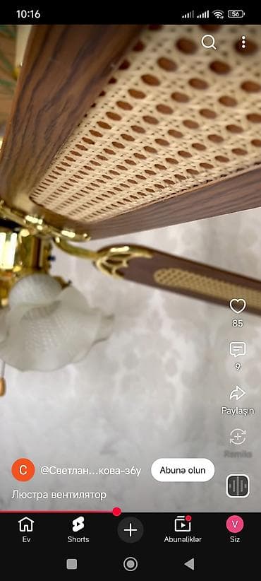 İşıqlandırma: Çılçıraq, 4 lampa, Metal — 2