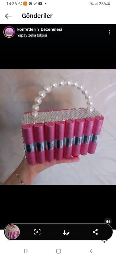 mezun qiz sekilleri: Hədiyyəlik şokolad çantası şokoladı rəngləri var.Sifariş üçün — 1