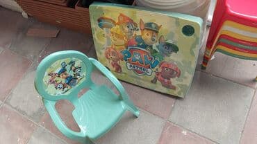 купить детский столик для кормления: Usaq ucun stol stul usaq ucun kreslo masa usaq ucun qabaq stolu — 11